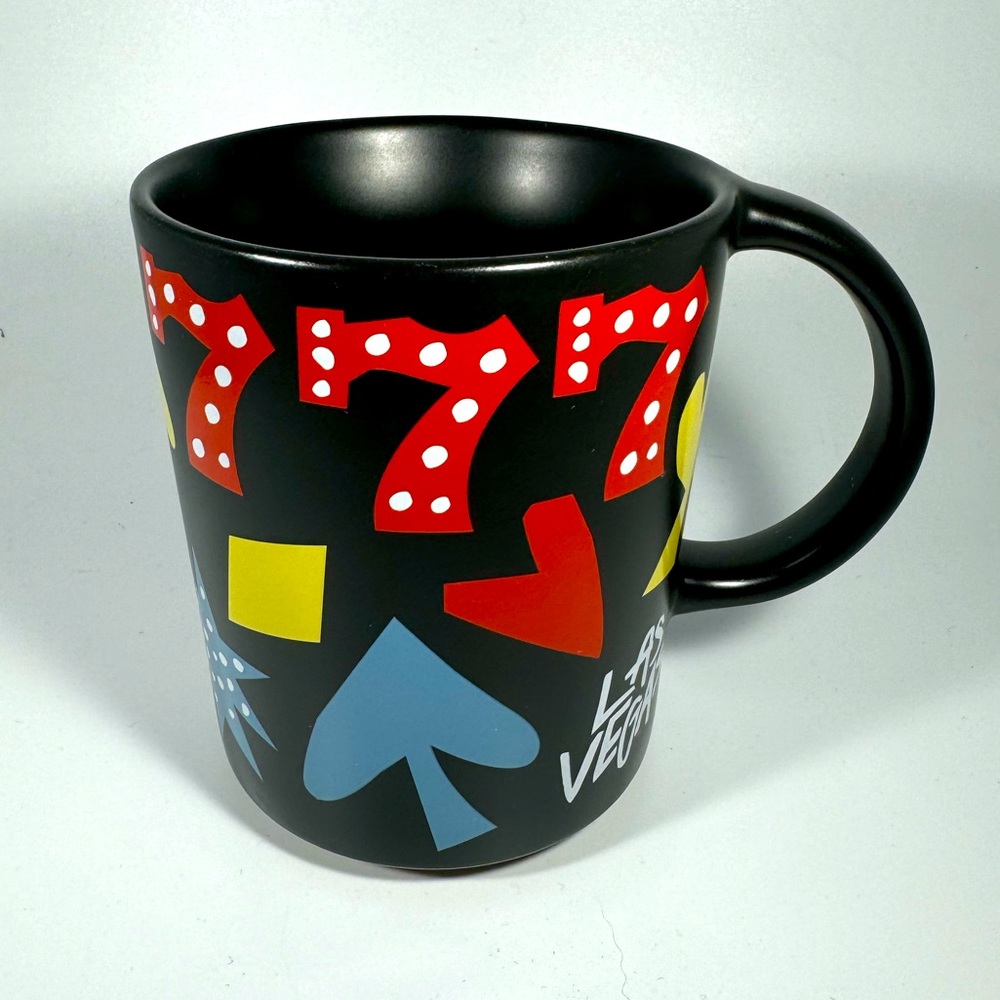 Starbucks Been There Series Las Vegas Lucky 777 Coffee Mug Limited Edition